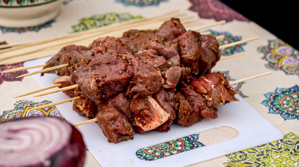 Люля кебаб на гриле