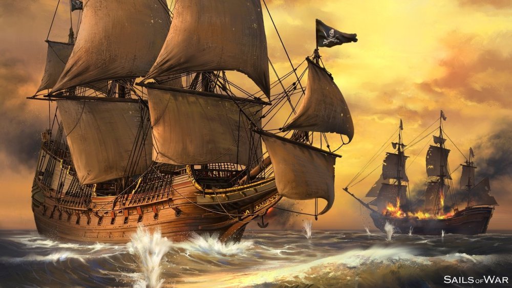 Мановар корабль