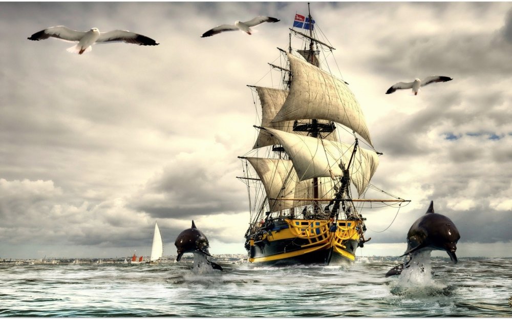 Пиратский корабль