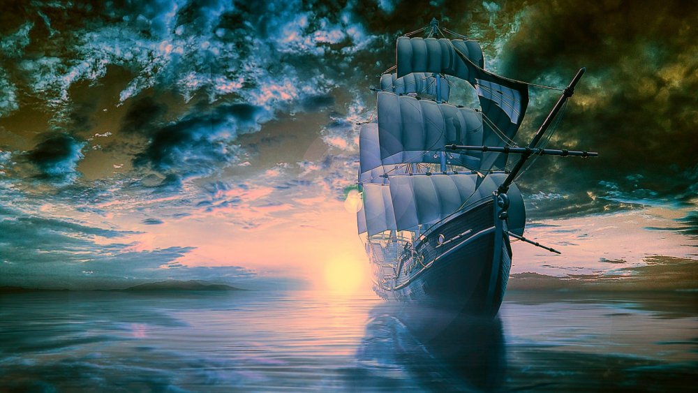 Корабль "Летучий голландец"