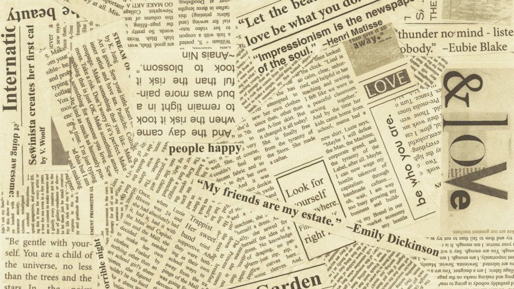 Газетный фон