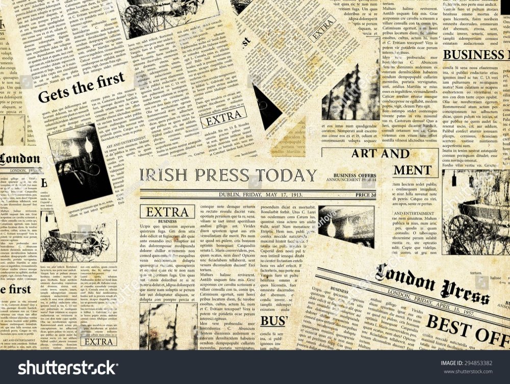 Фон газеты на иностранном языке