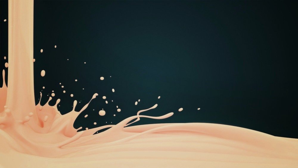 Брызги молока фон