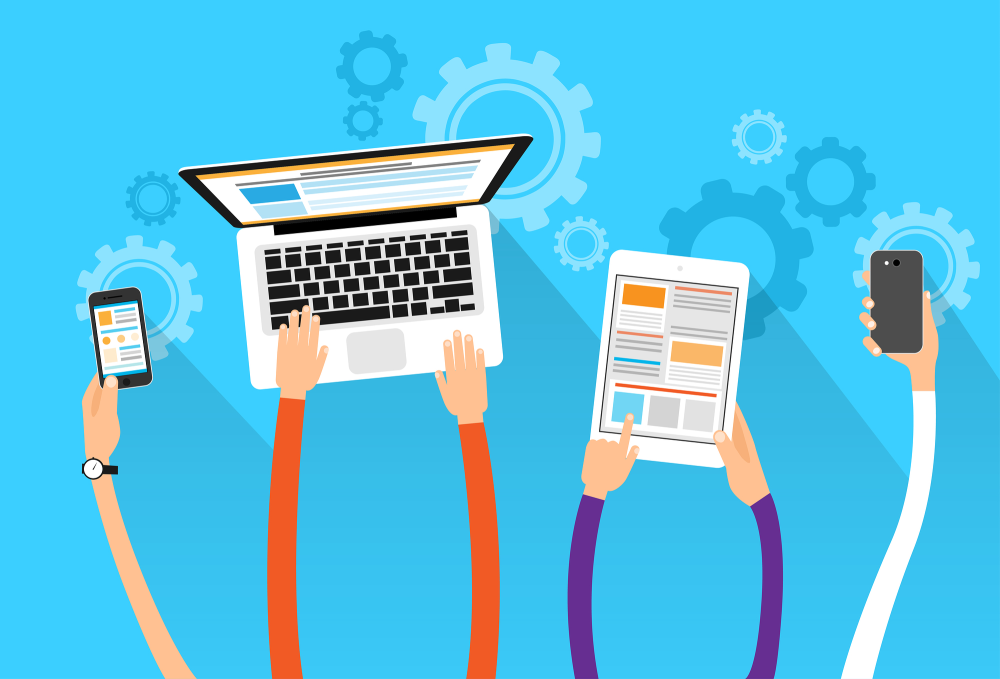 Гаджеты иллюстрация