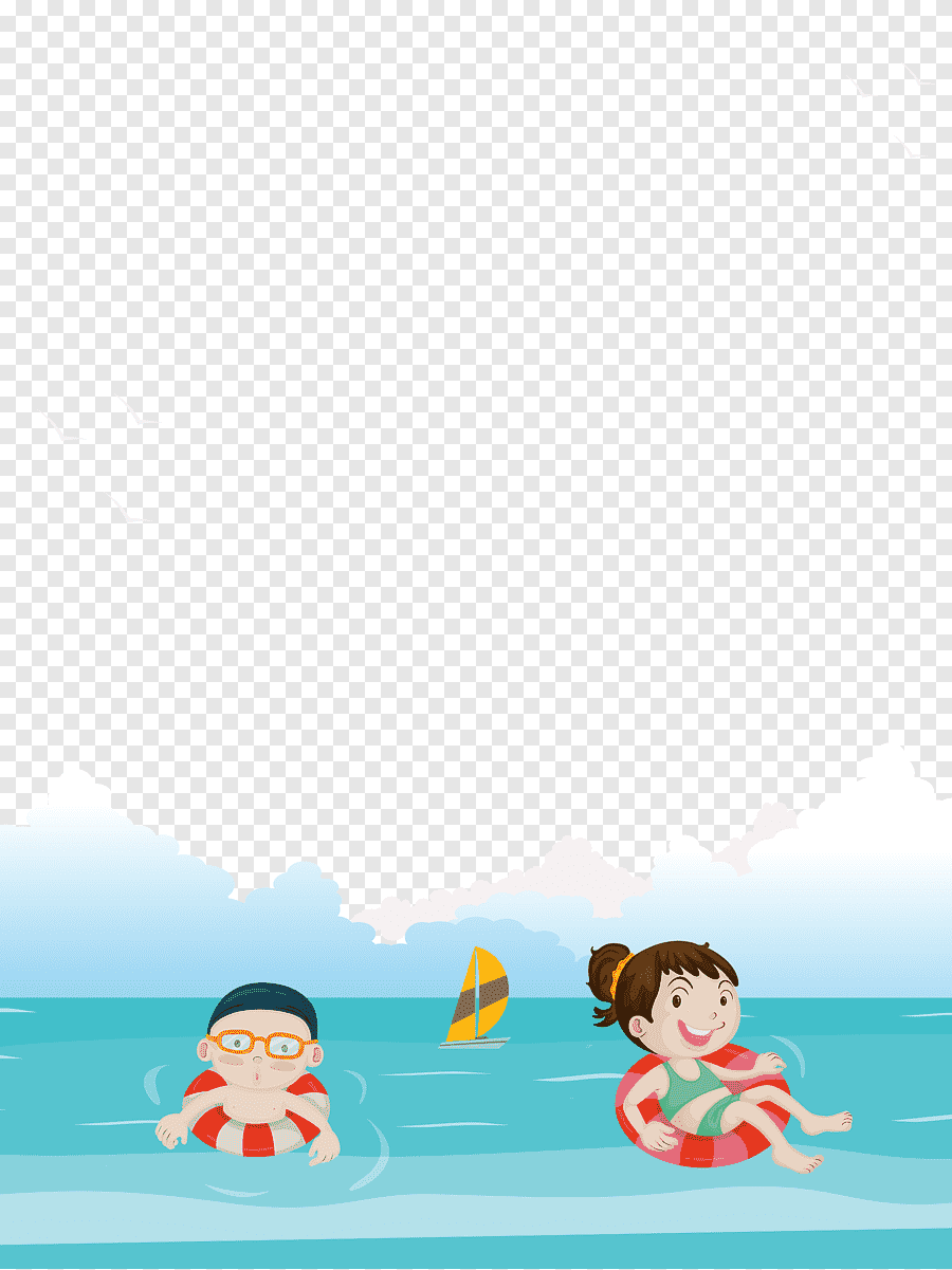 Картина голубой бассейн