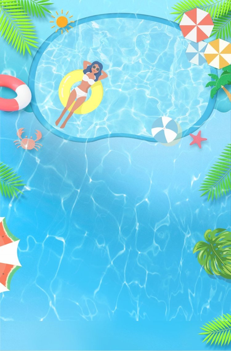 Голубой фон вода