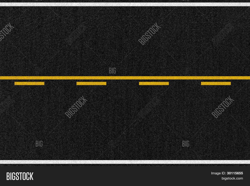 Асфальт вид сверху с полосой