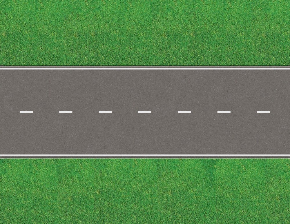 Дорога вид сверху