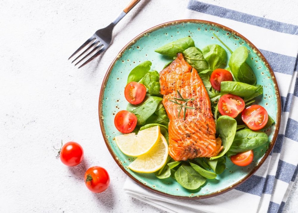 Горячие закуски вид сверху