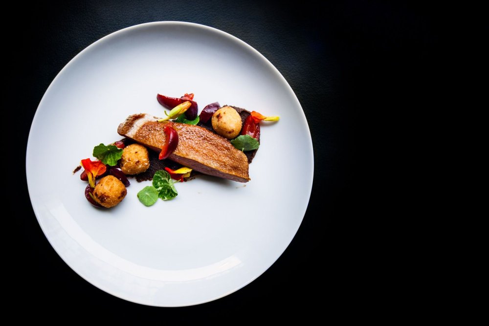 Красивые блюда сверху