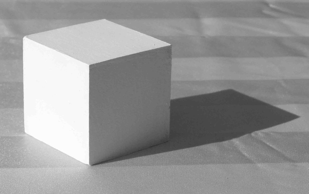 Гипсовый цилиндр для рисования