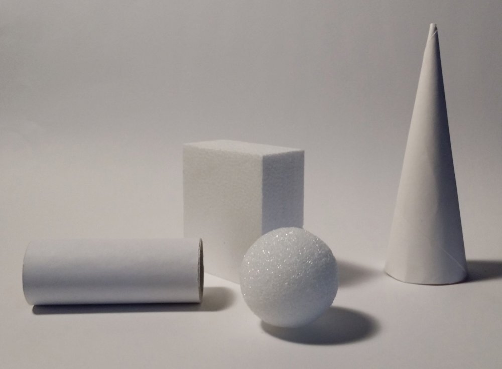 Поэтапное рисование шара