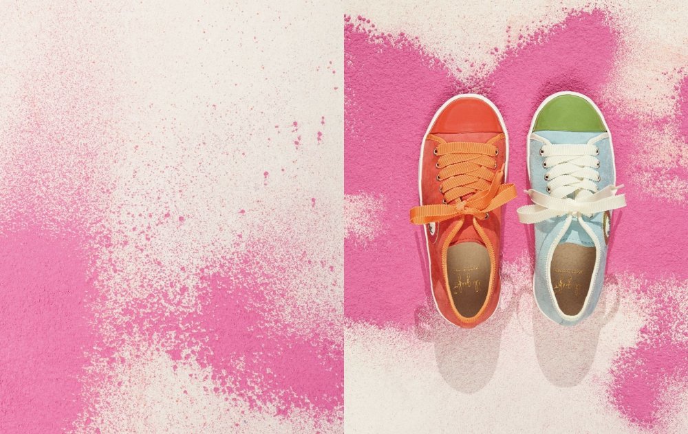 Красивый фон для обуви