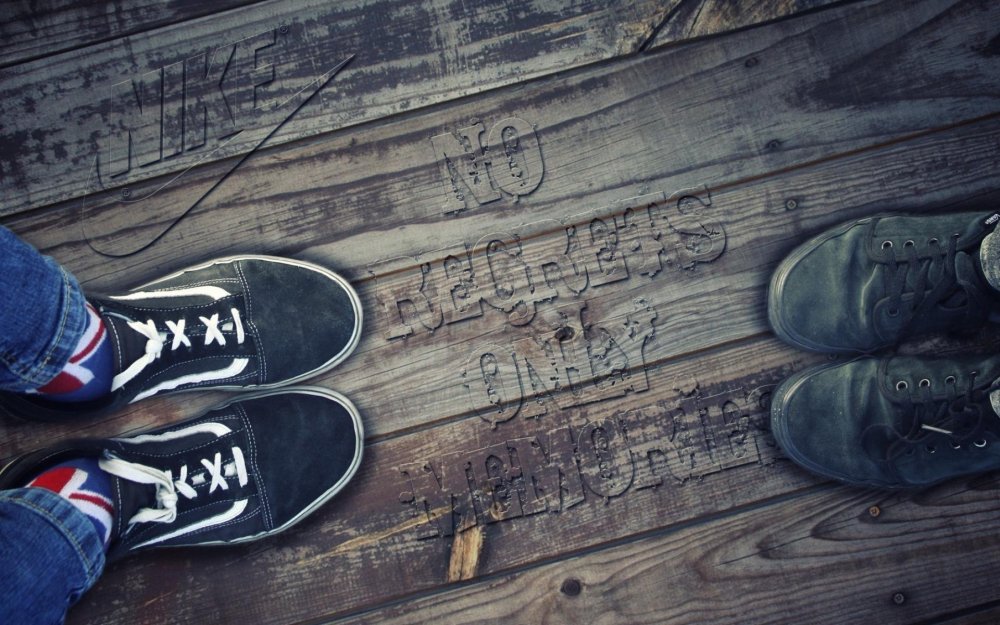 Нарисованная обувь