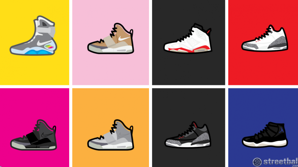 Фон для кроссовок