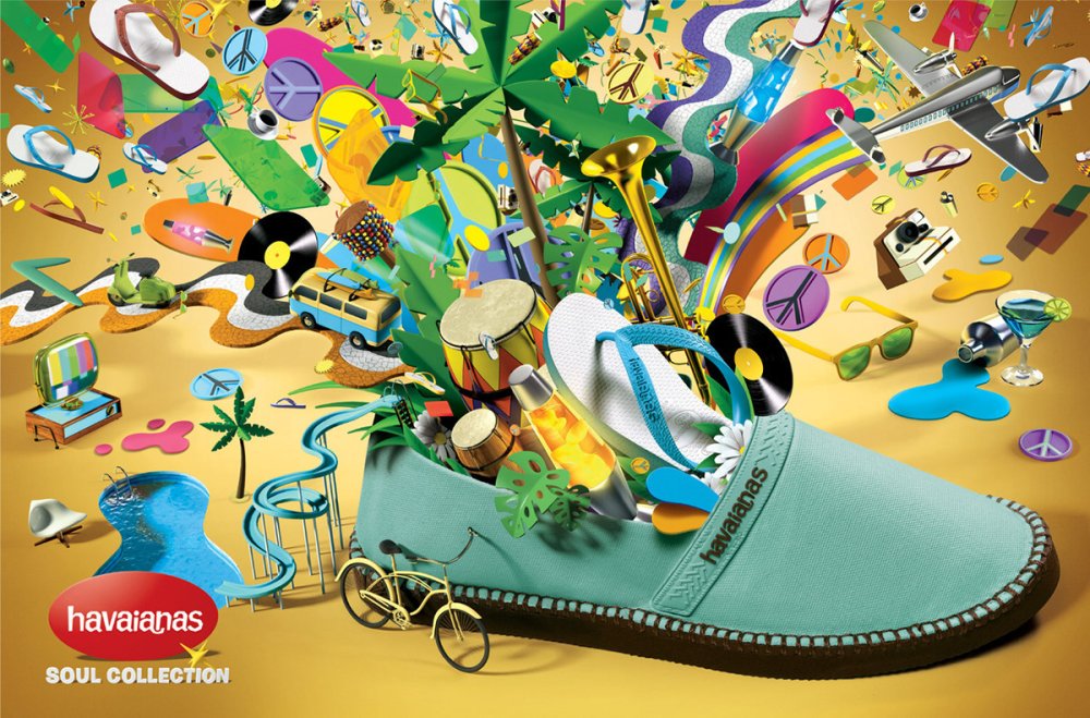 Креативная реклама обуви