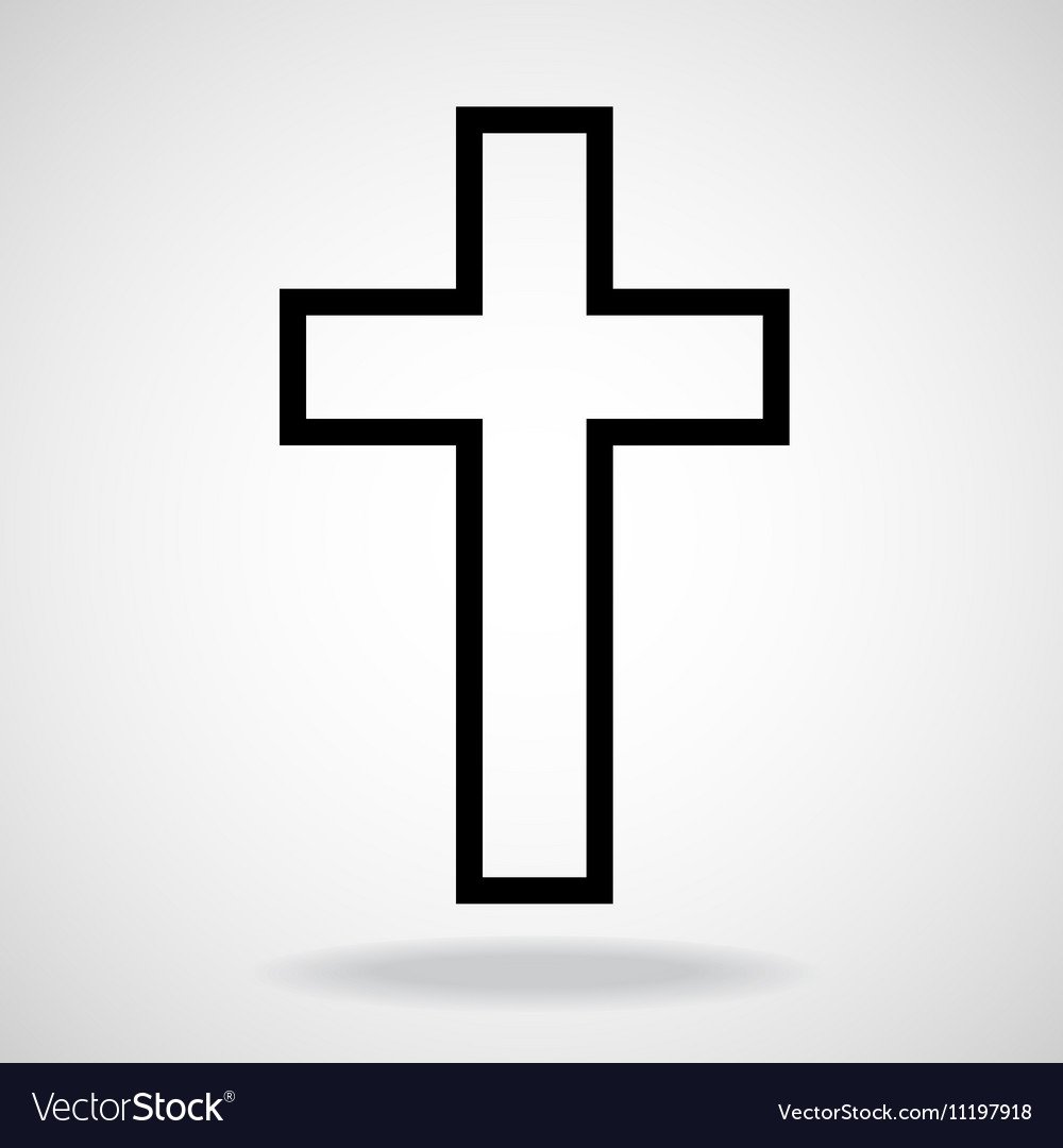 Крест церковный христианский