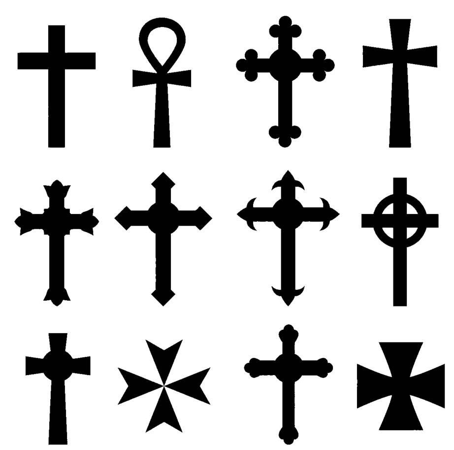 Фон крестики