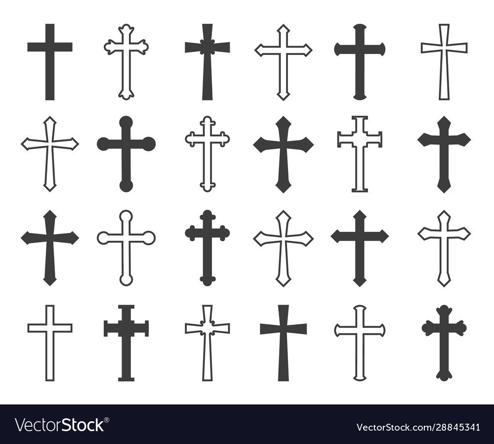 Восьмиконечный православный крест тату