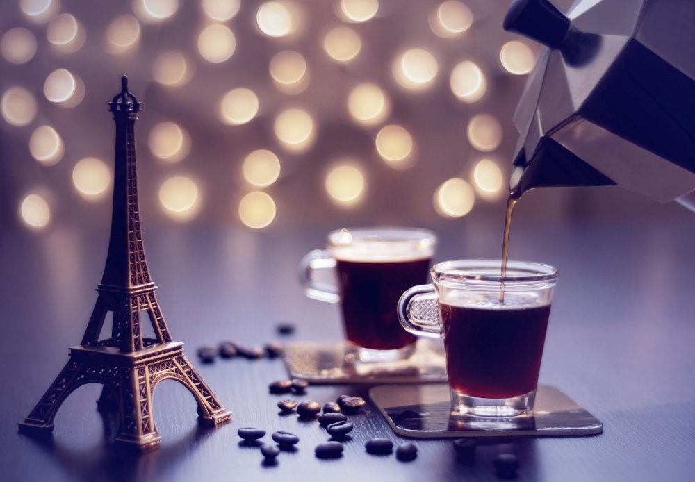 Фон для кофейни