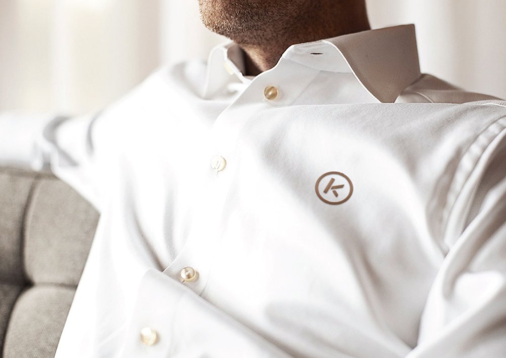 Белая рубашка мужская Эстетика