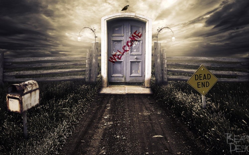 Старые деревянные ворота