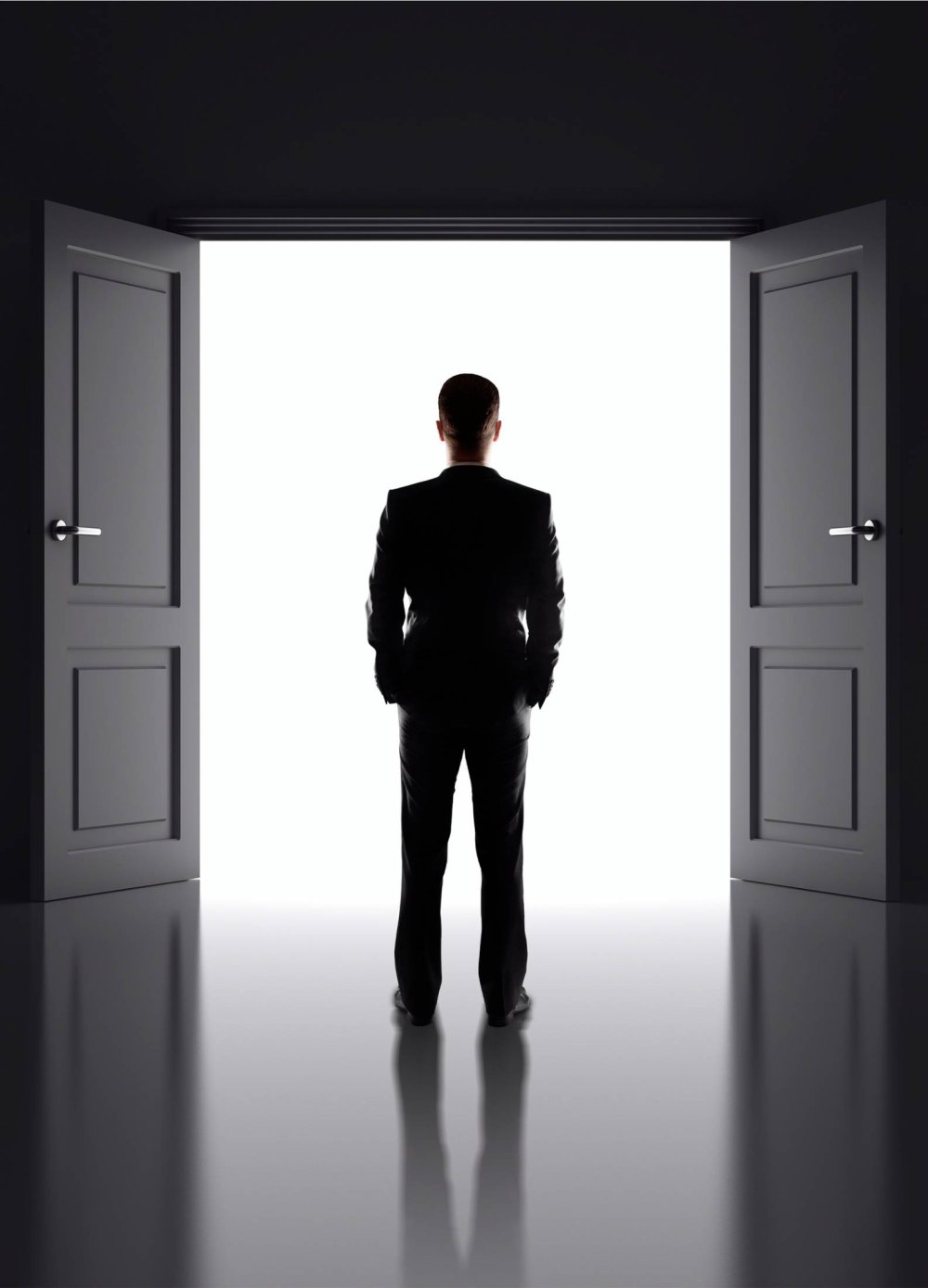 Закрытая дверь Эстетика