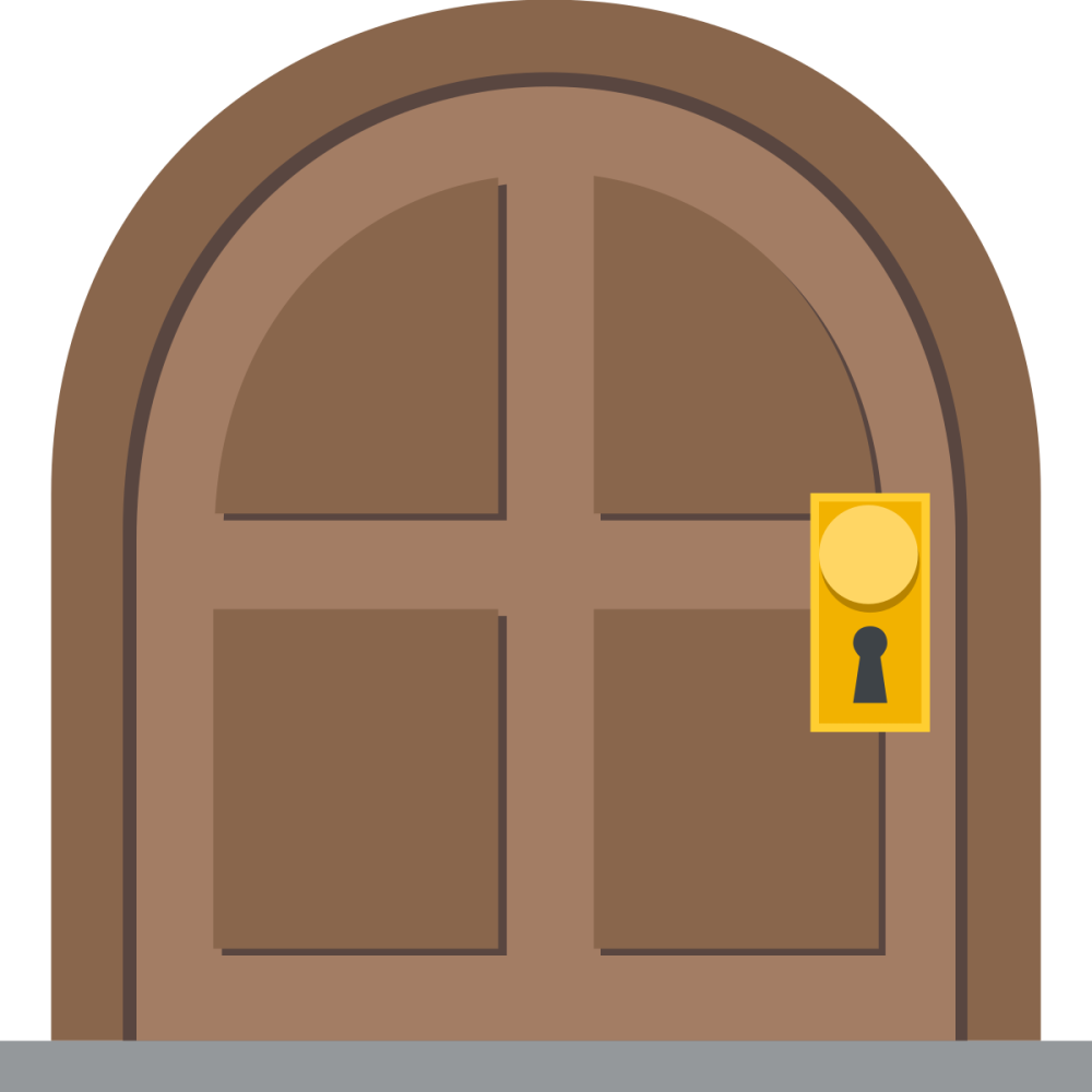 Открытая дверь