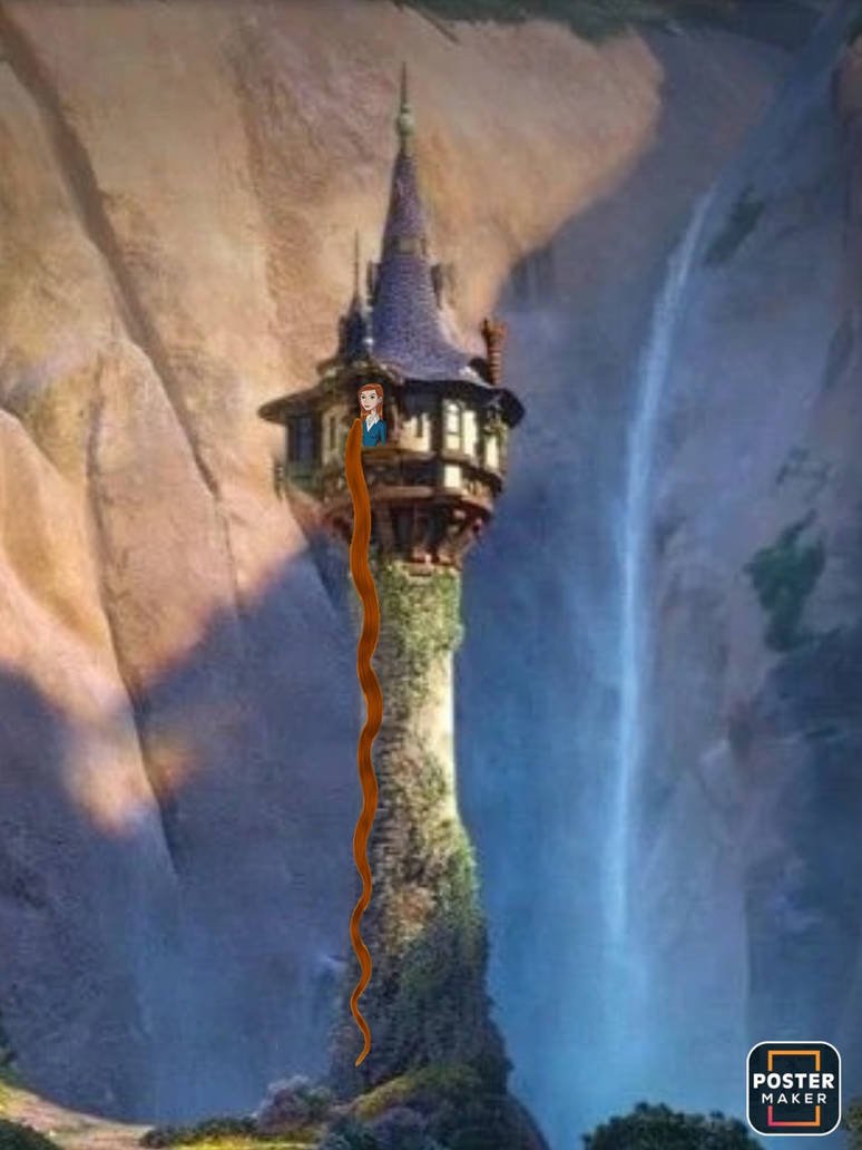 Рапунцель великанша