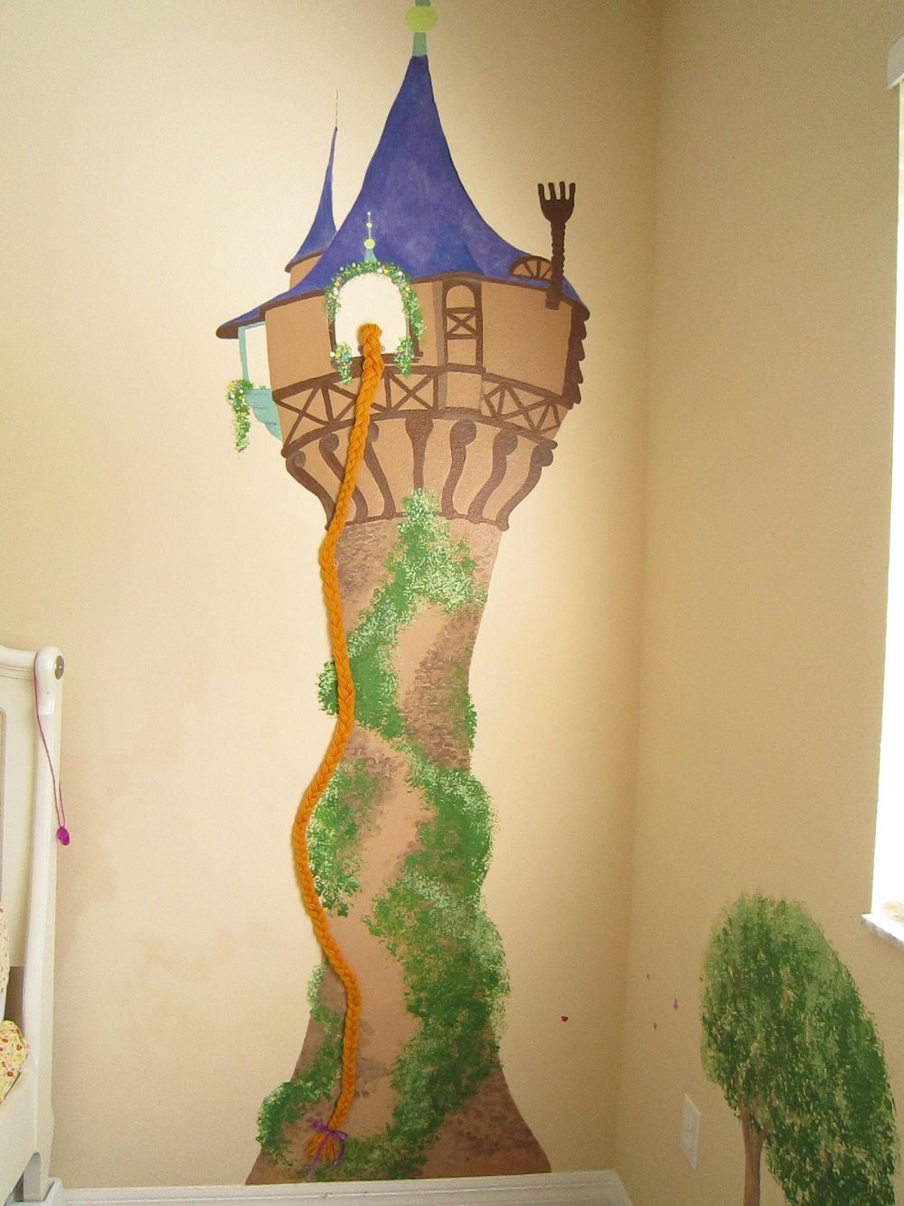 Башня Рапунцель внутри