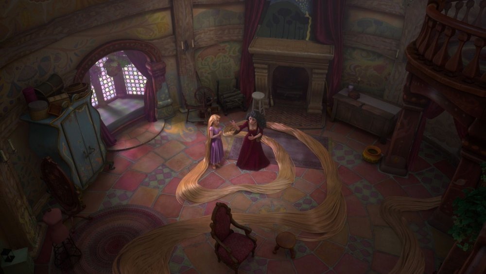 Башня Рапунцель мультик