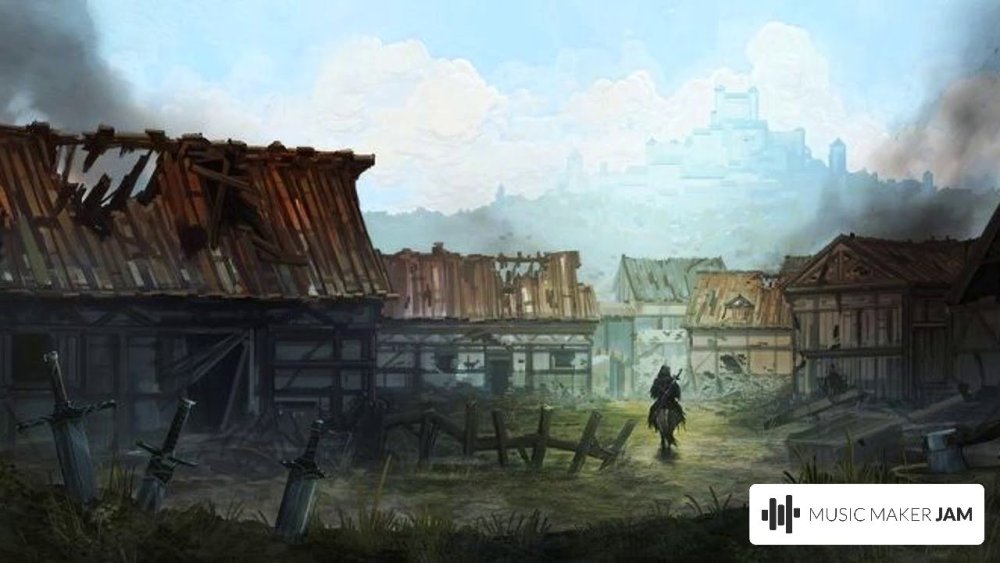 Разрушенная деревня ДНД