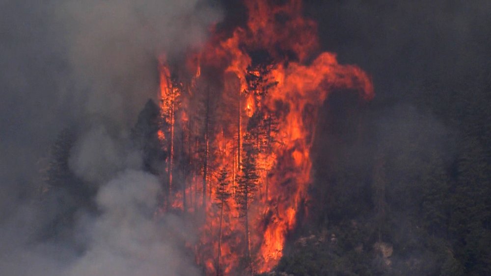 Горящий дом