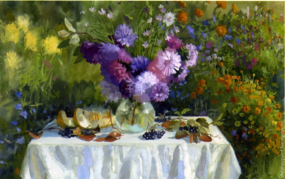 Художник Владимир Жданов август