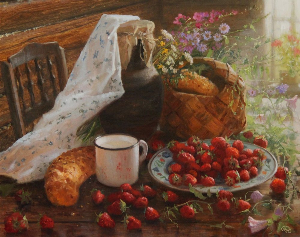 Художник Владимир Жданов лето