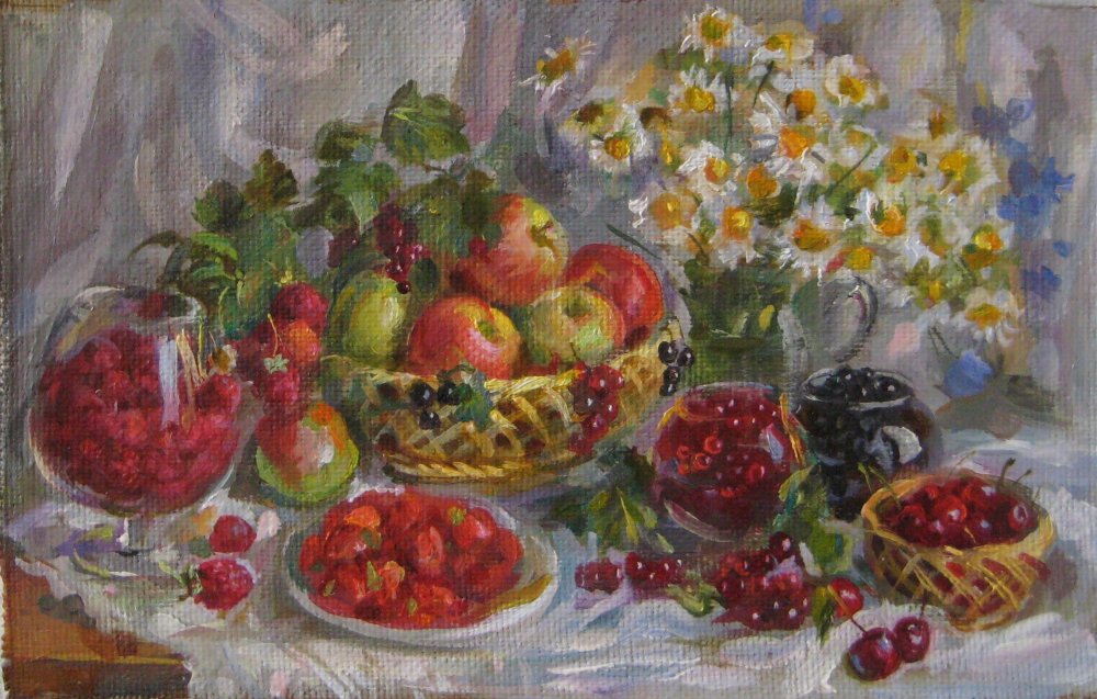 Художник Калиновская Екатерина натюрморт .