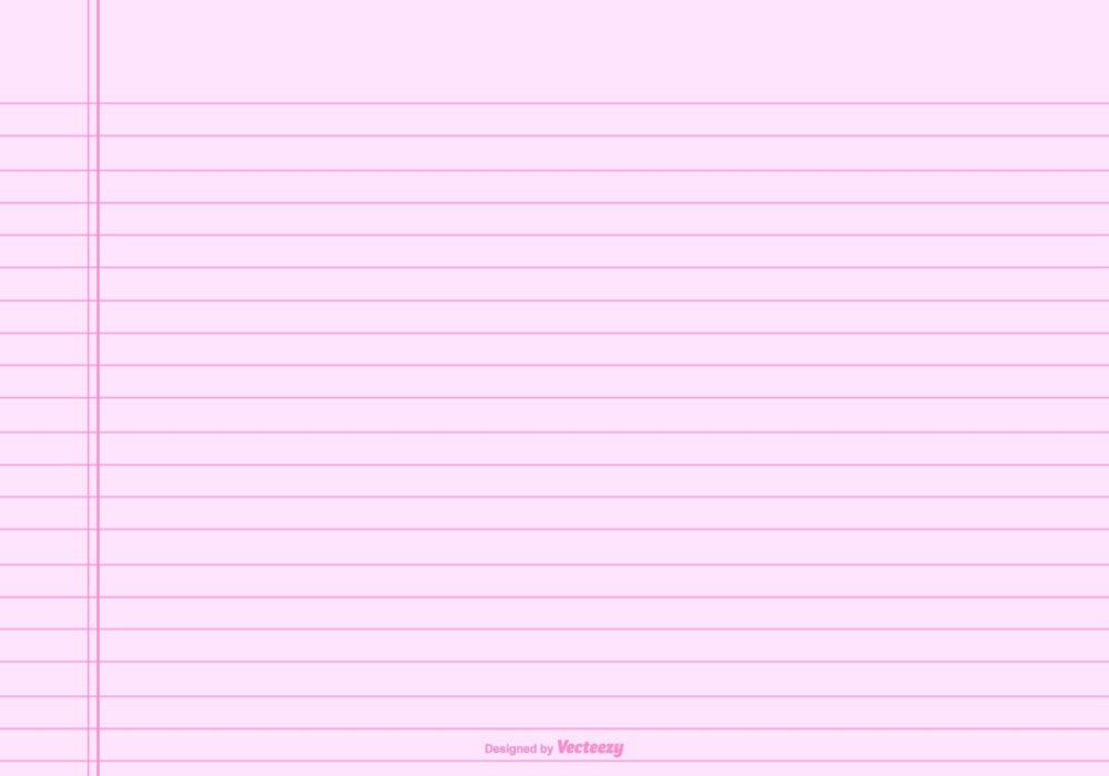 Линованные листы для блокнота