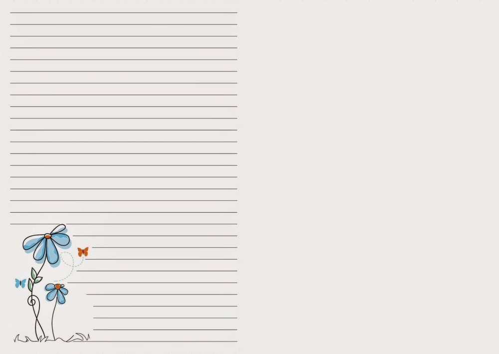 Красивые листы для блокнота