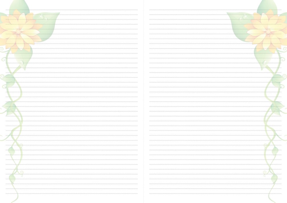 Лист а4 расчерченный в линию