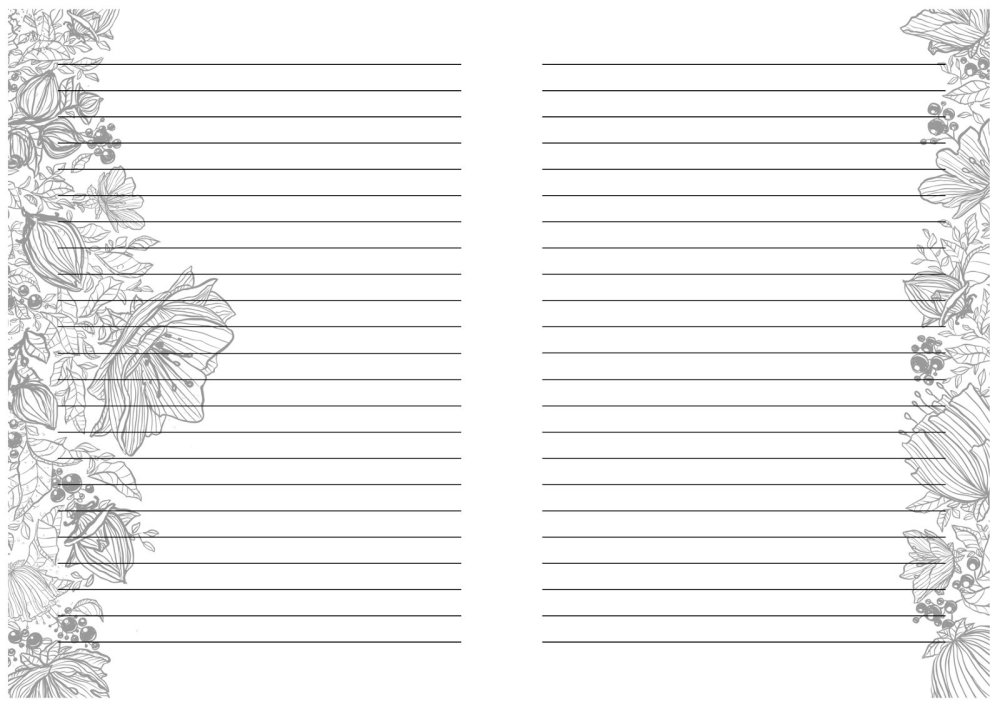 Узкая косая линейка для письма