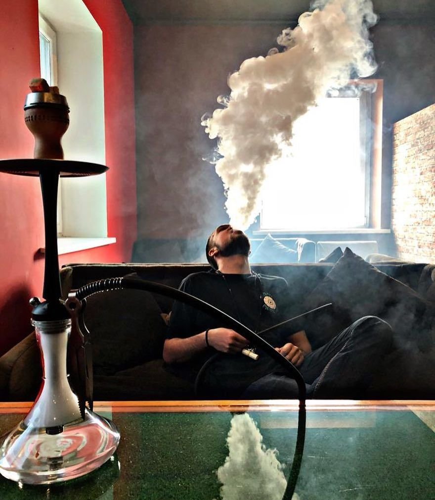 Пар из электронных сигарет