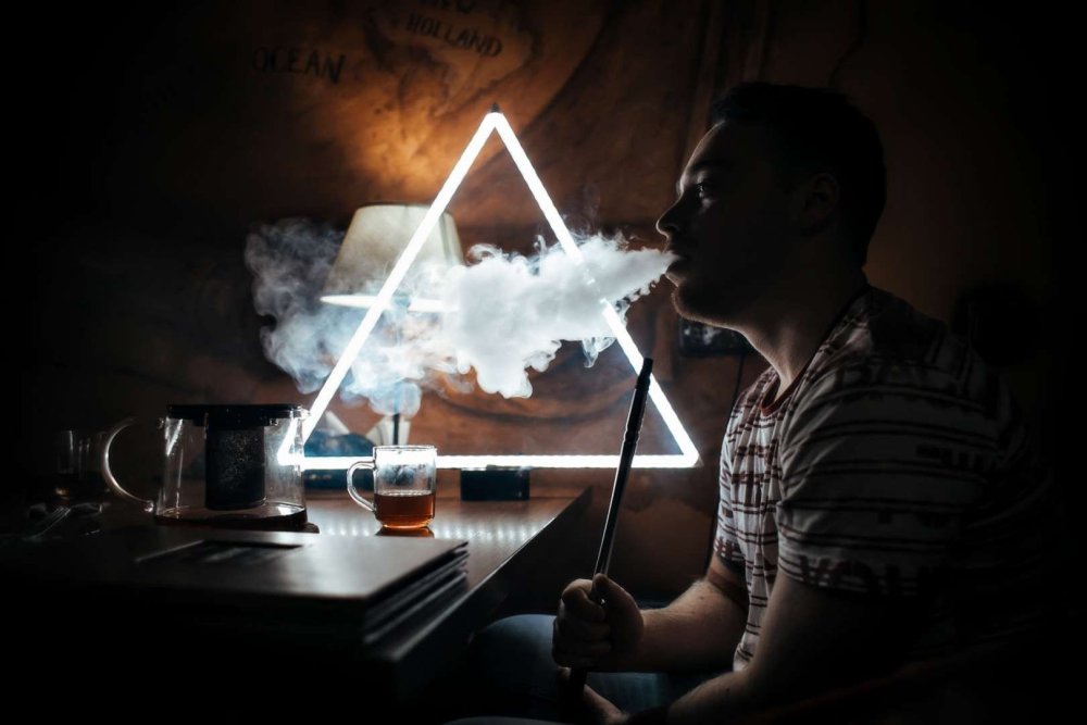 Дым сигарет на аву