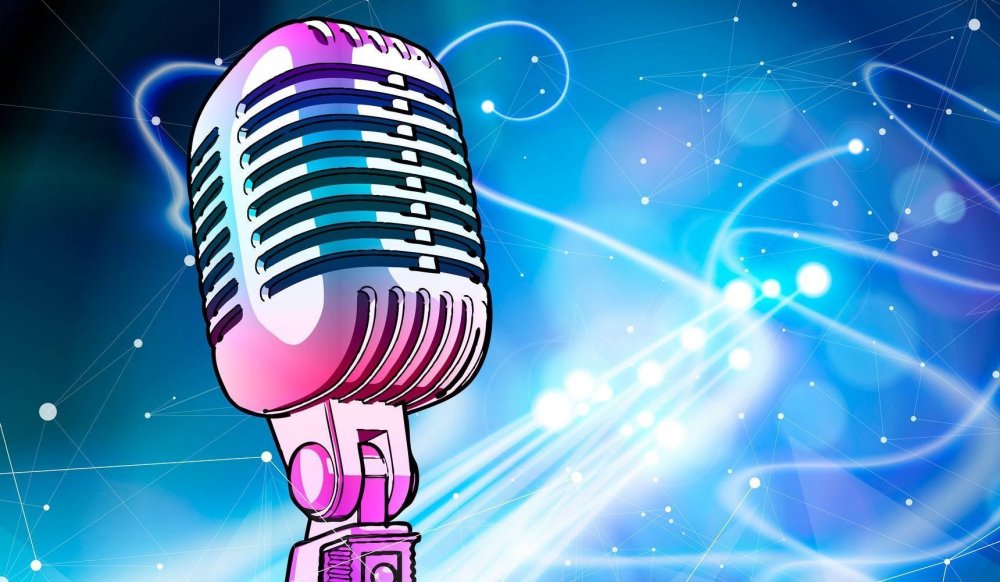 Микрофон красивый