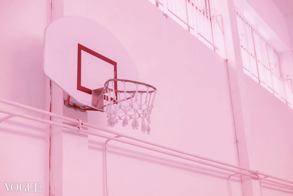 Баскетбол Эстетика розовый
