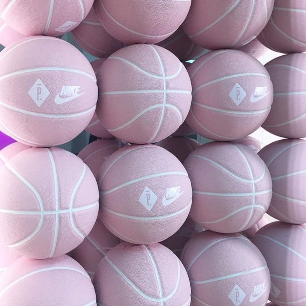 Розовые мячи Эстетика