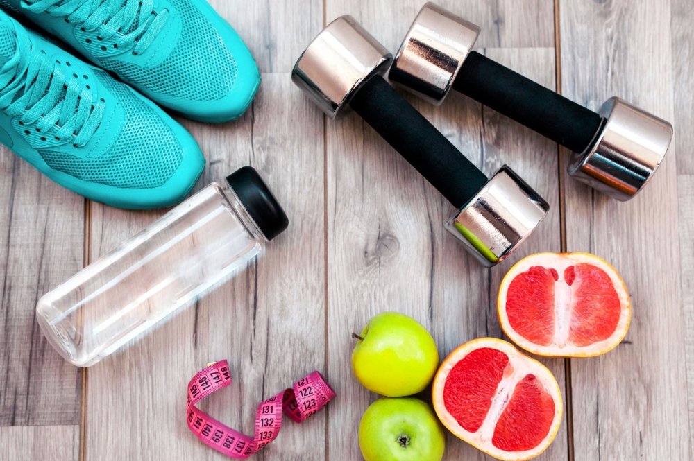 Голубой цвет коллаж