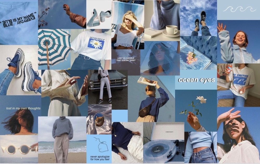Эстетика Бич коллаж