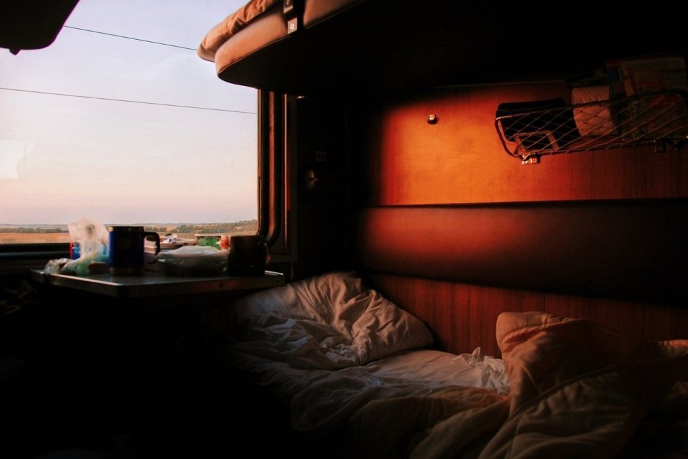 Поезд внутри Эстетика