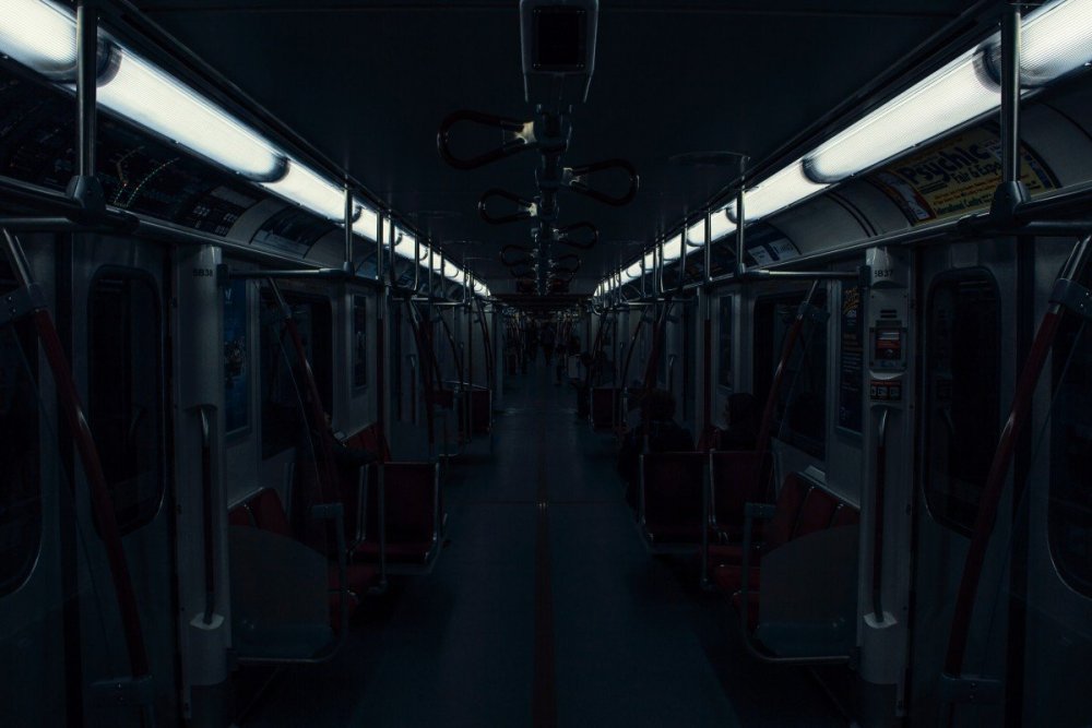 Поезд внутри Эстетика