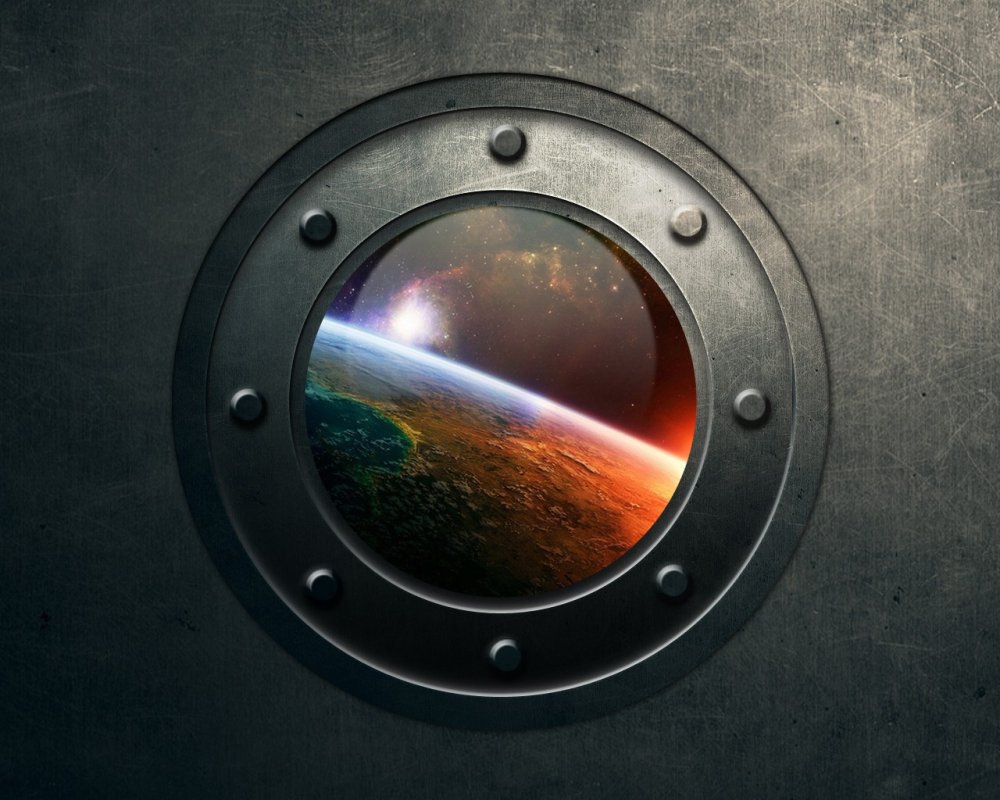 Вид из космического корабля